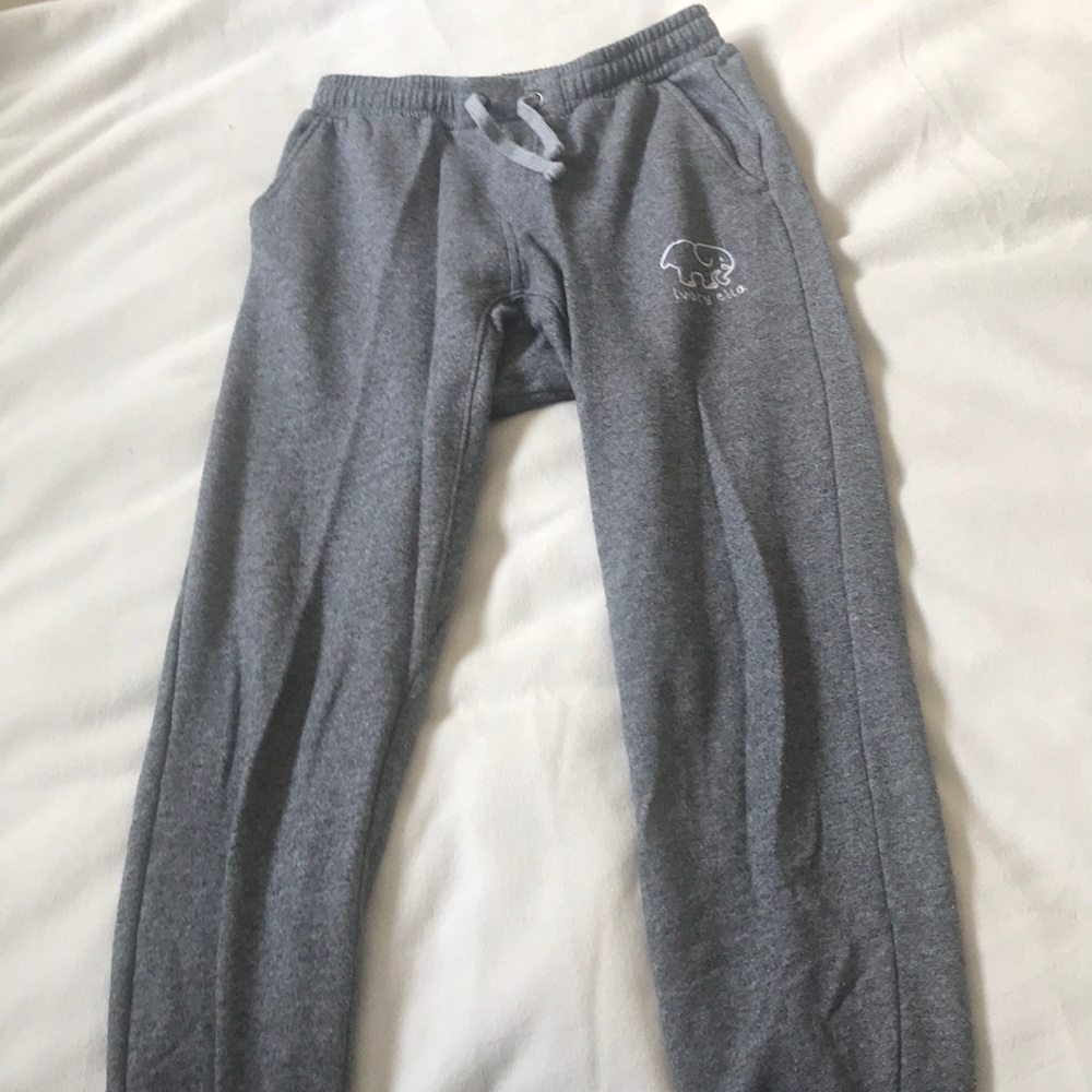 Ivory Ella gray joggers